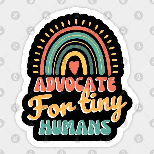 Advocate For Tiny Humans Sticker by JustBeSatisfied